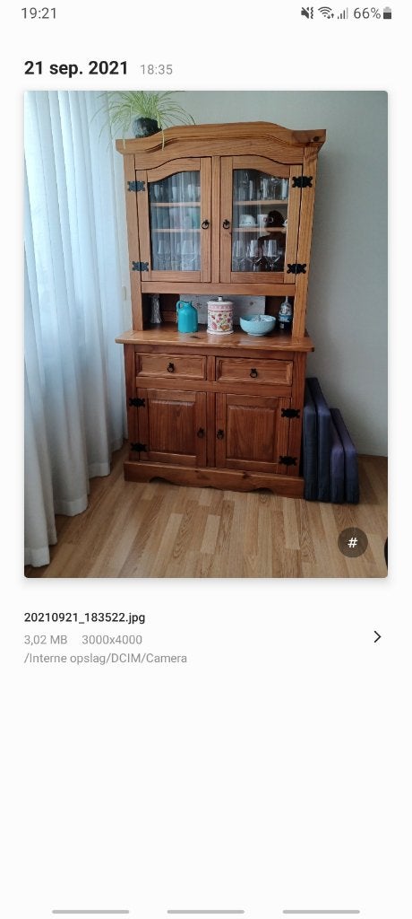 Te koop, Ophalen, Gebruikt, Met lade(s), 50 tot 100 cm