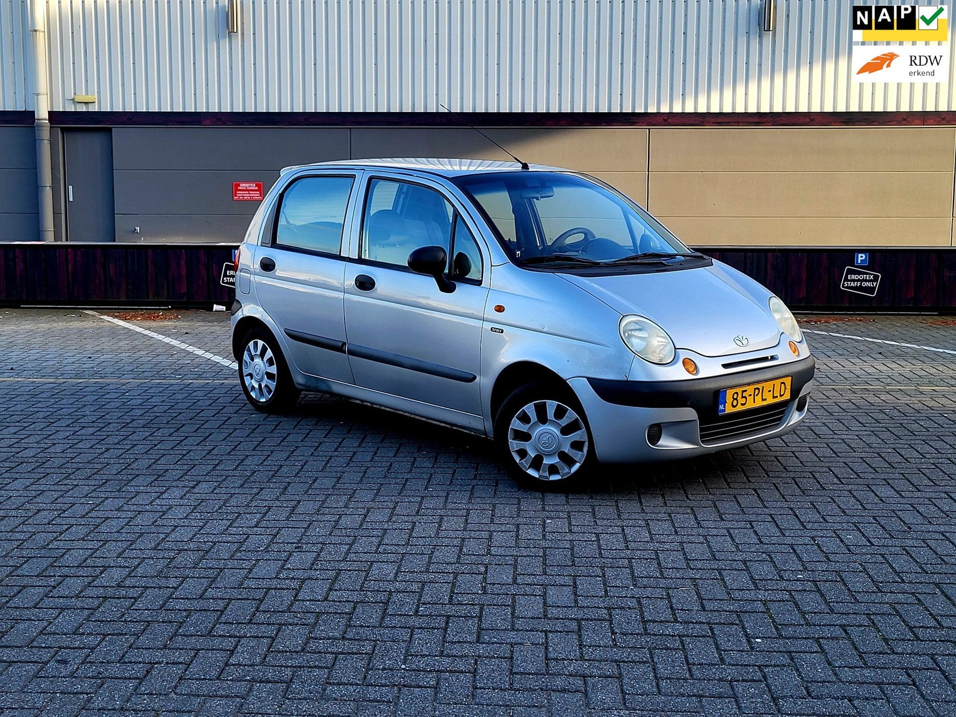 Daewoo Matiz 1.0 Style / Airco / Nap / 5 deurs / Elektrische, Auto's, Voorwielaandrijving, 15 km/l, 771 kg, Origineel Nederlands