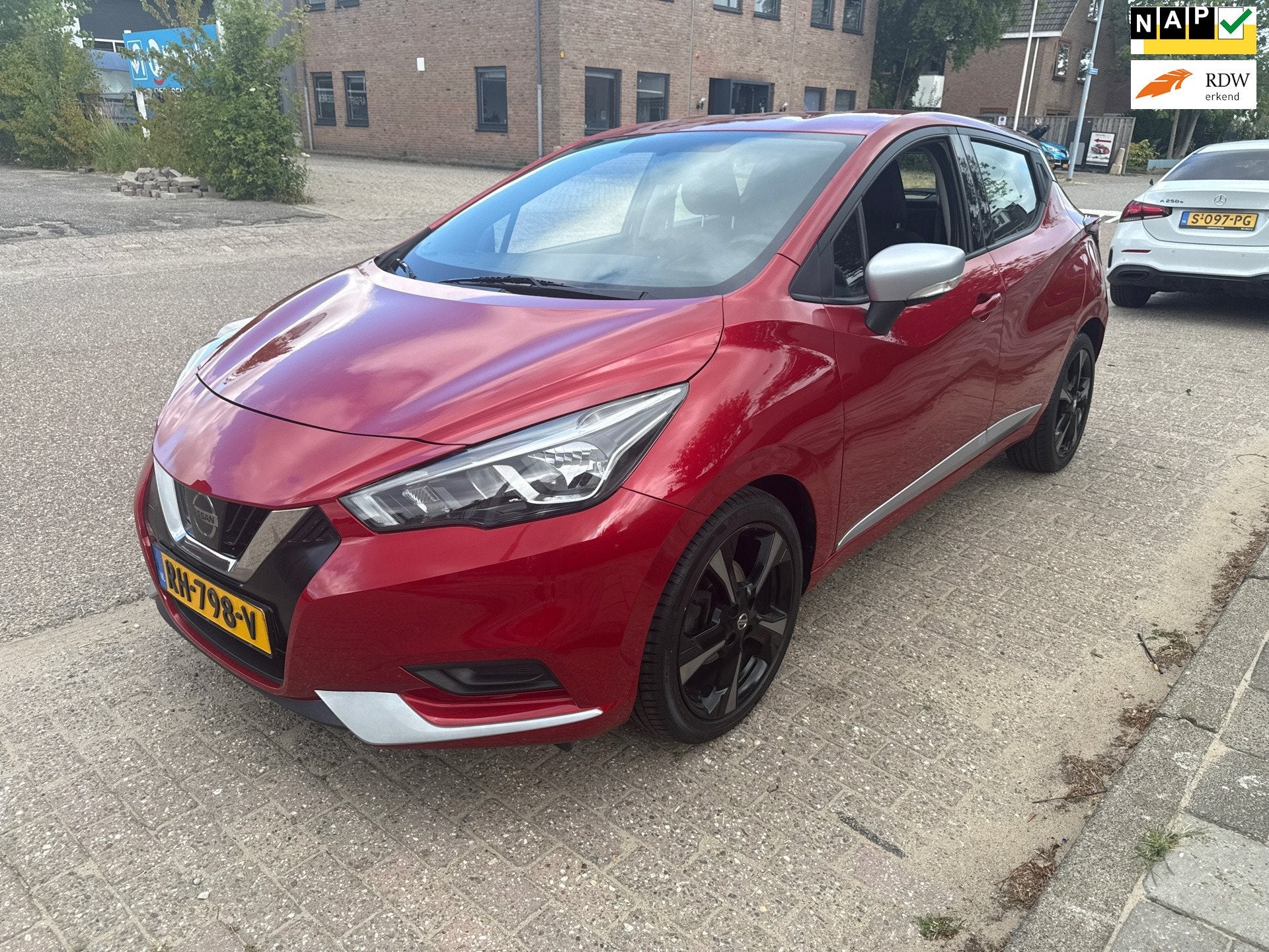 Nissan Micra 1.0L Acenta, Auto's, Nissan, Gebruikt, Origineel Nederlands, Handgeschakeld, 3 cilinders