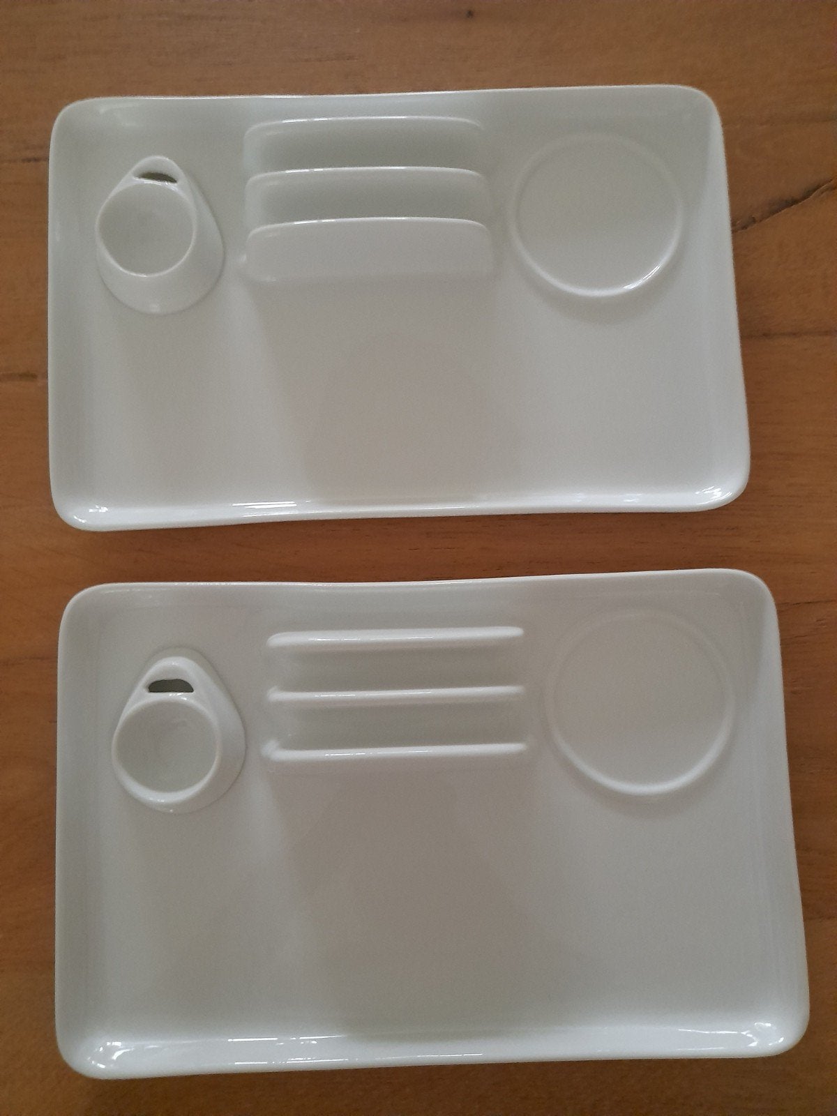 Ontbijt serveerborden - Set van 2, Ophalen, Nieuw, Keramiek, Bord(en)