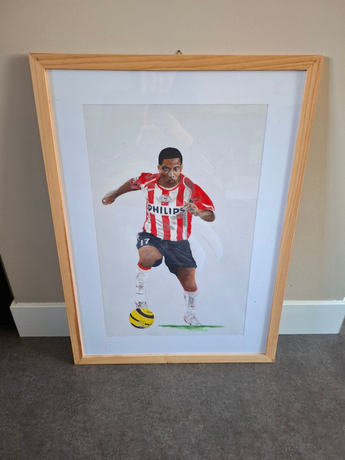 Uniek portret Jefferson Farfán - PSV (in lijst)
Uniek portre, Ophalen of Verzenden, Zo goed als nieuw, PSV, Overige typen