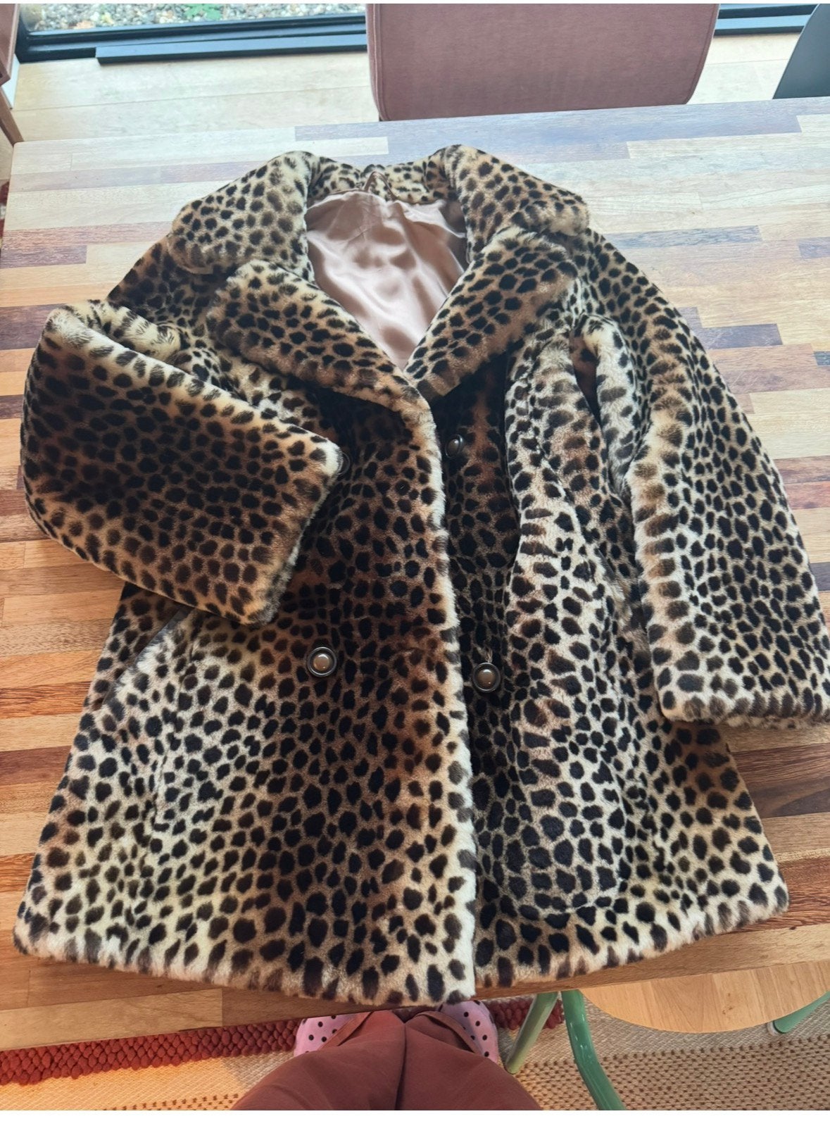 Mooi vintage (echt)bontjasje, prachtige kwaliteit, Ophalen of Verzenden, Zo goed als nieuw, Maat 38/40 (M), Bruin