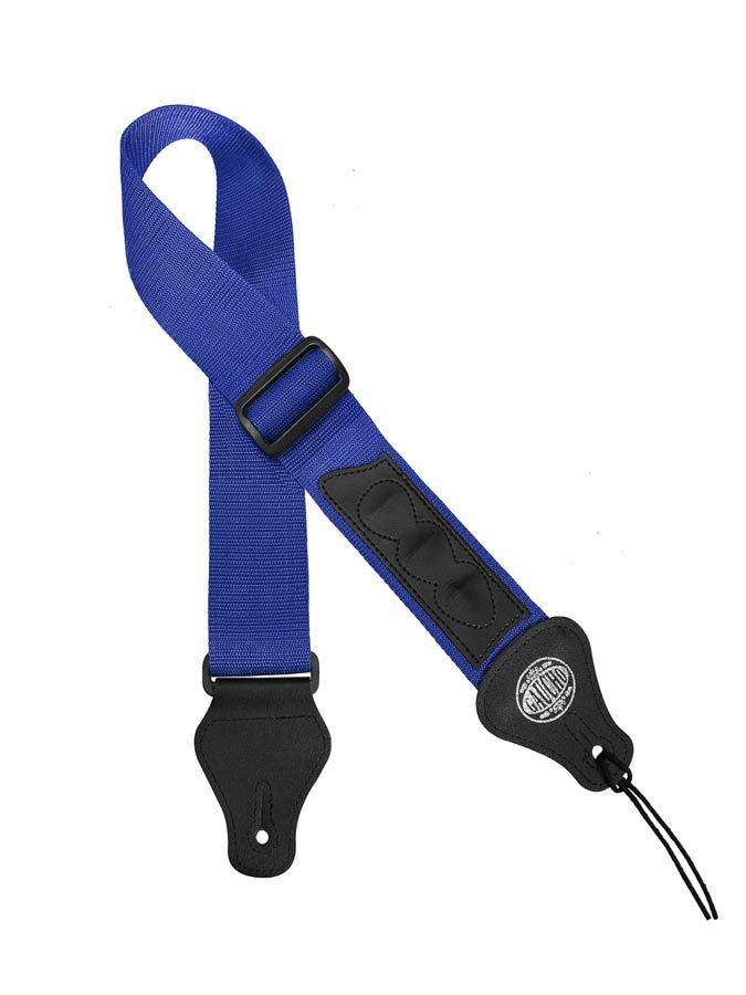 Gaucho GST-55-CU gitaarriem 3 plectrumhouders kobaltblauw, Muziek en Instrumenten, Instrumenten | Toebehoren, ., Nieuw, Ophalen of Verzenden