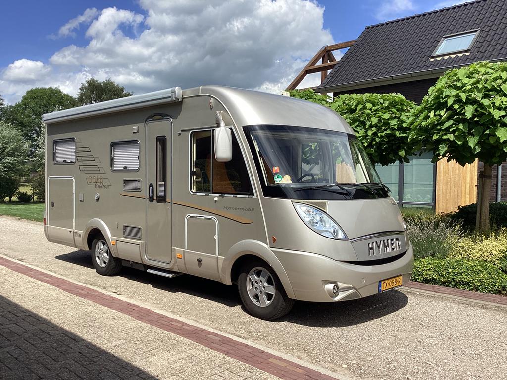 HYMER B 514 GOLDEDITION CAMPER B514 SL 2008 XXL Garage 130PK, Caravans en Kamperen, Campers, Integraal, Ringverwarming, Fiat, Particulier