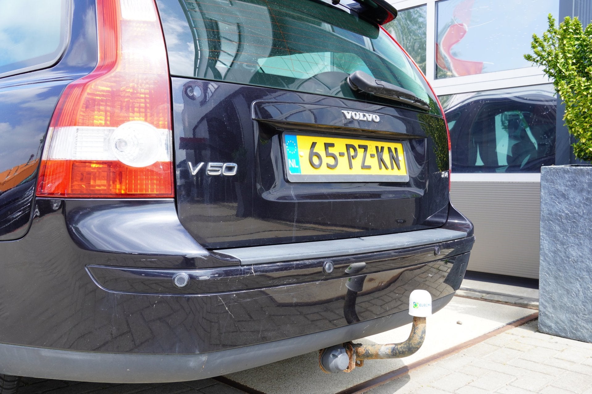 Volvo V50 2.4 Summum, Gebruikt, 700 kg, Zwart, Origineel Nederlands