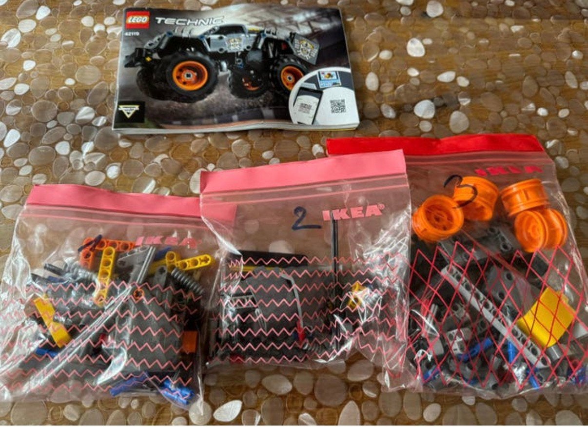 Lego technic 42119 en 42164, Ophalen of Verzenden, Zo goed als nieuw