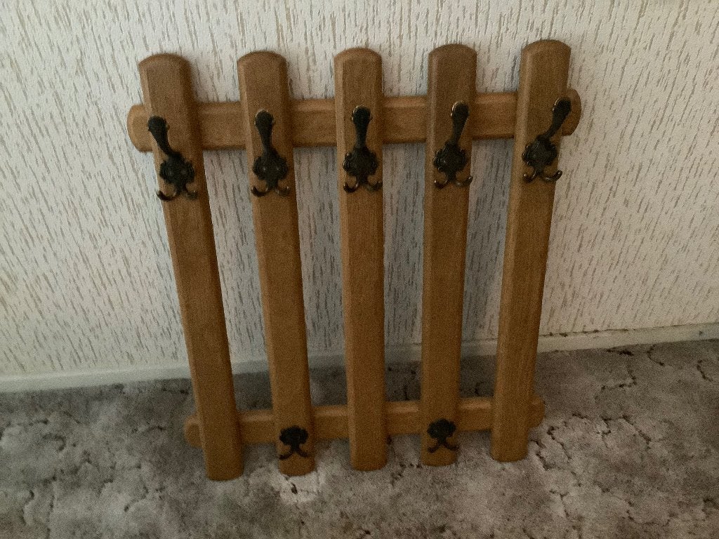 Kapstok voor aan de wand., Wandkapstok, Gebruikt, Ophalen of Verzenden, Minder dan 100 cm