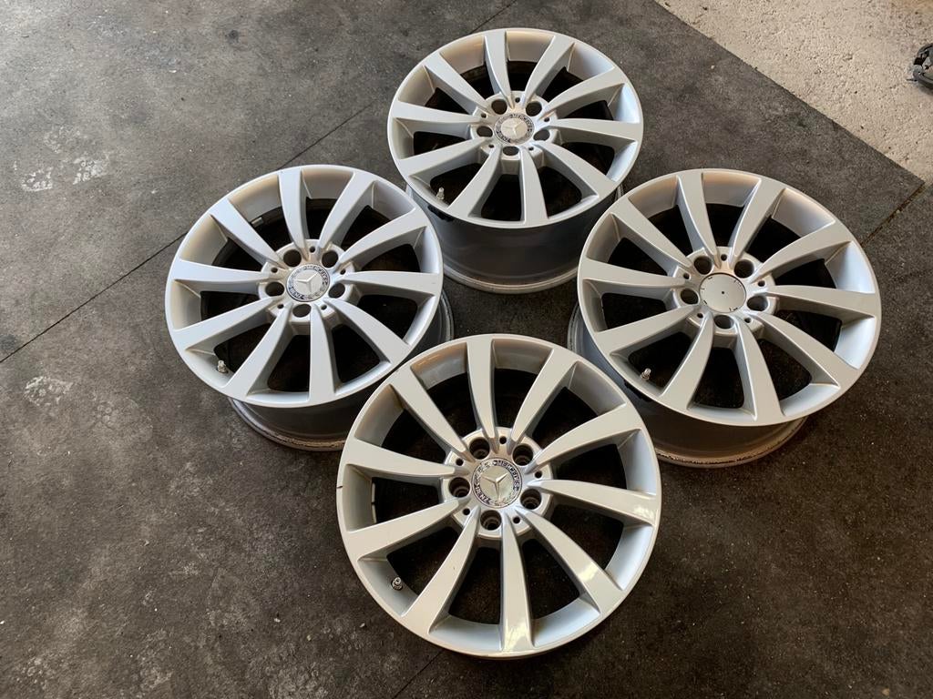 Zeer mooie 17 inch Mercedes velgen ! 5x112, Ophalen of Verzenden, 17 inch, Velg(en)