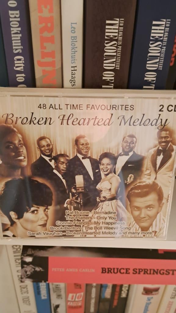 2 cd box  broken hearted melody ,48 all time favourites,, Ophalen of Verzenden, Zo goed als nieuw, Pop, Boxset