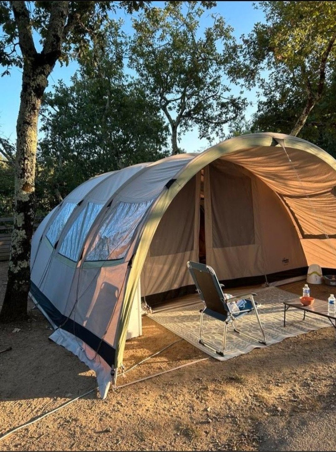 Vrijbuiter outdoor Tannon 460 tunnel tent, katoen, Ophalen of Verzenden, Zo goed als nieuw