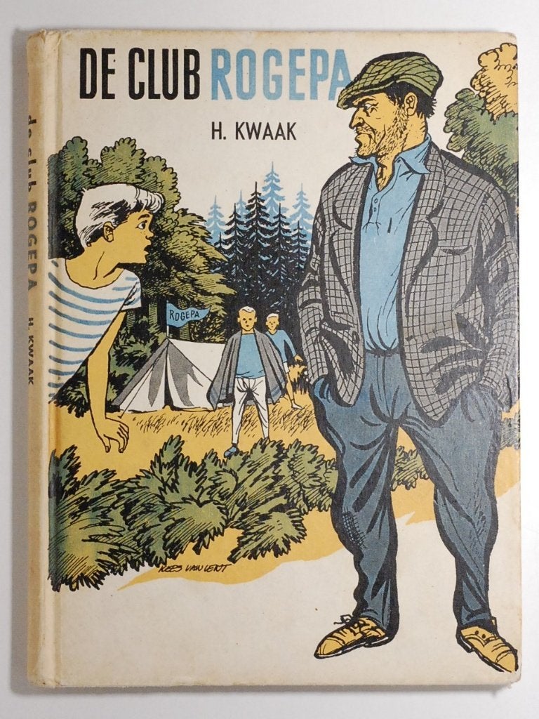 De Club Rogepa - H. Kwaak - Jeugdboek 1960, Gelezen, Verzenden, Fictie, H. Kwaak