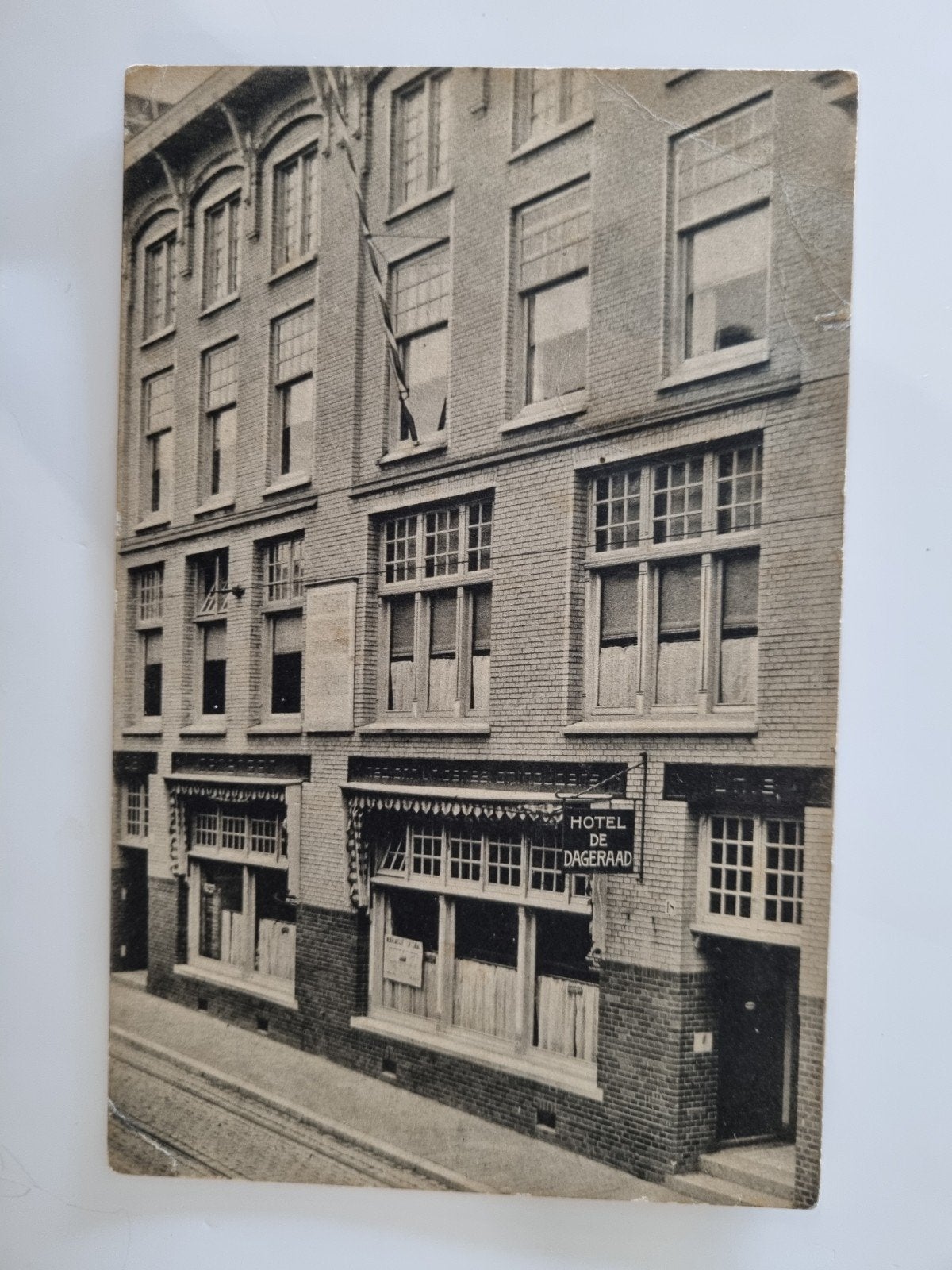 83)Ansichtkaart Hotel de Dageraad, Den Haag, Assendelftstra, Ophalen of Verzenden, Voor 1920, Gelopen, Zuid-Holland