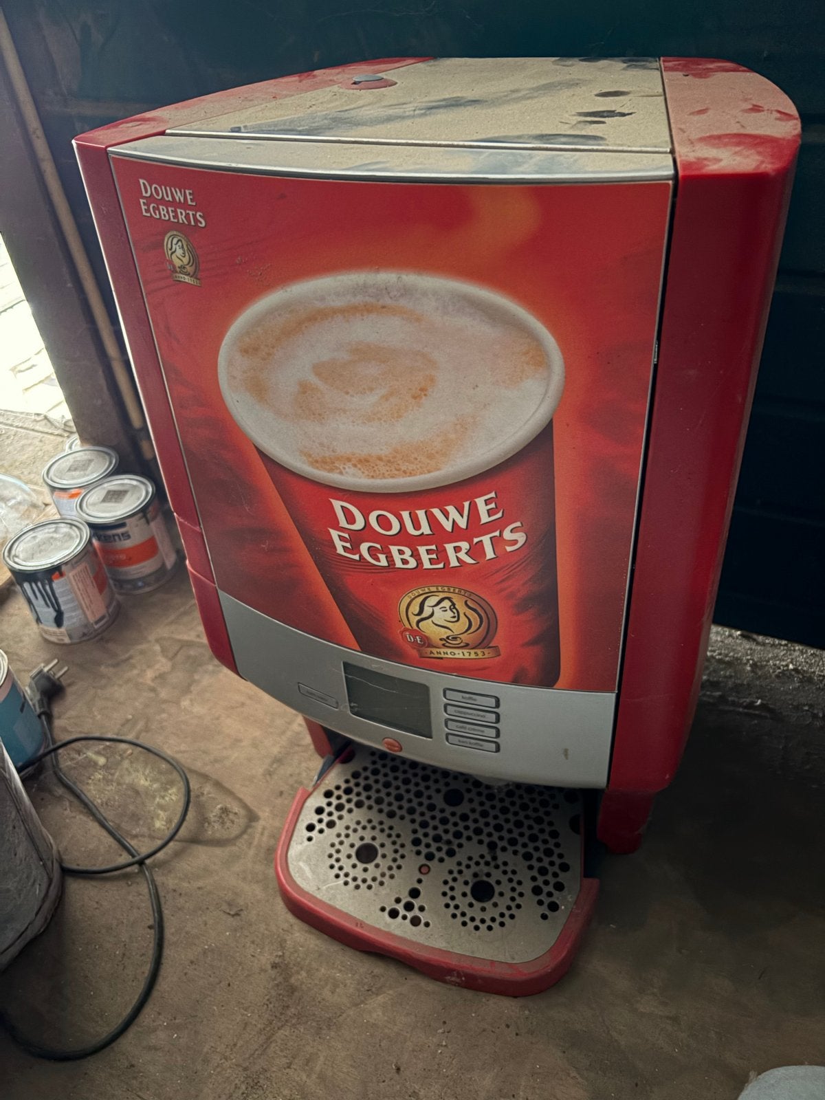 Defecte Douwe Egberts Koffieautomaat - Voor onderdelen, Witgoed en Apparatuur, Ophalen, Overige typen, 10 kopjes of meer, Koffiemachine