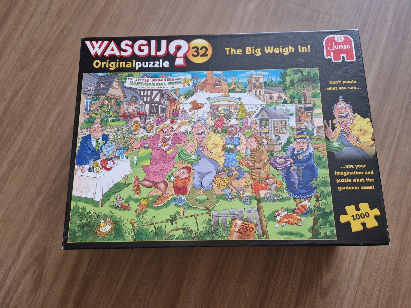 Wasgij Original 32: The Big Weigh In! 1000 stukjes puzzel, Ophalen, 500 t/m 1500 stukjes, Zo goed als nieuw, Legpuzzel