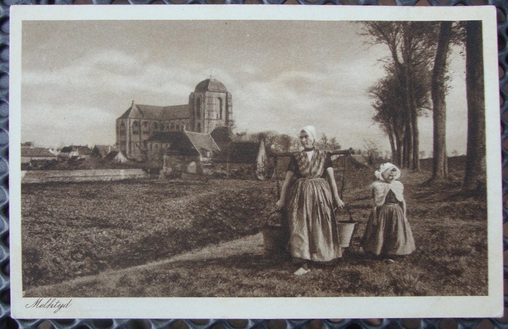 ansichtkaart Zeeland e/o nr. 17, Verzamelen, Ansichtkaarten | Nederland, Ophalen of Verzenden, 1920 tot 1940, Ongelopen, Zeeland
