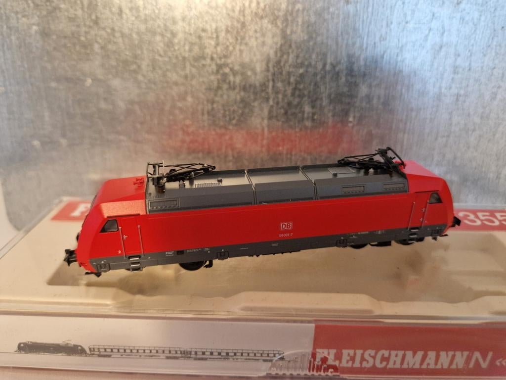Fleischmann N BR101 ovp 7355, Fleischmann, Ophalen of Verzenden, Zo goed als nieuw, Analoog