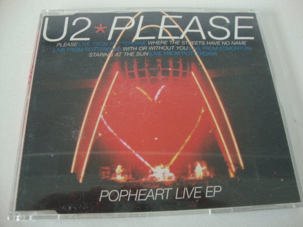 U2 * PLEASE popheart live EP, Gebruikt, Ophalen of Verzenden, EP, Pop