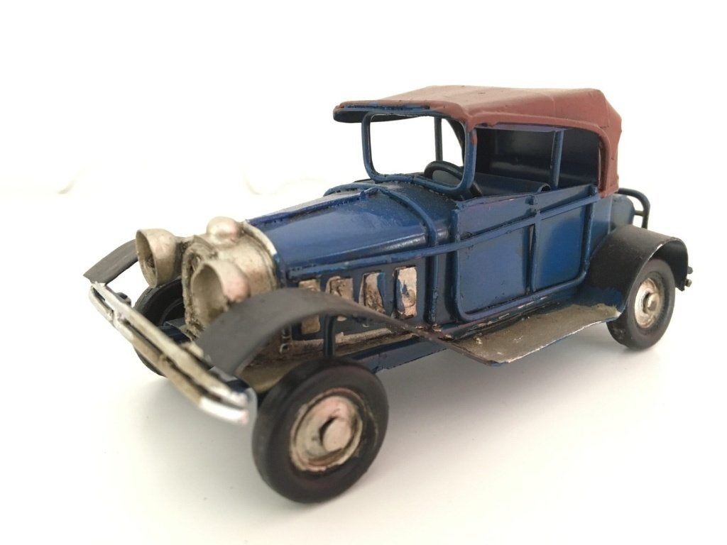 Vintage blikken oldtimer auto - 7 cm verzamelobject, Ophalen