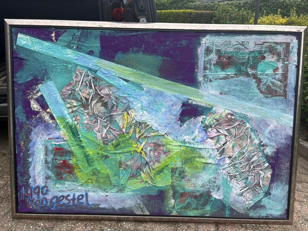 Schilderij van Gestel, Antiek en Kunst, Ophalen