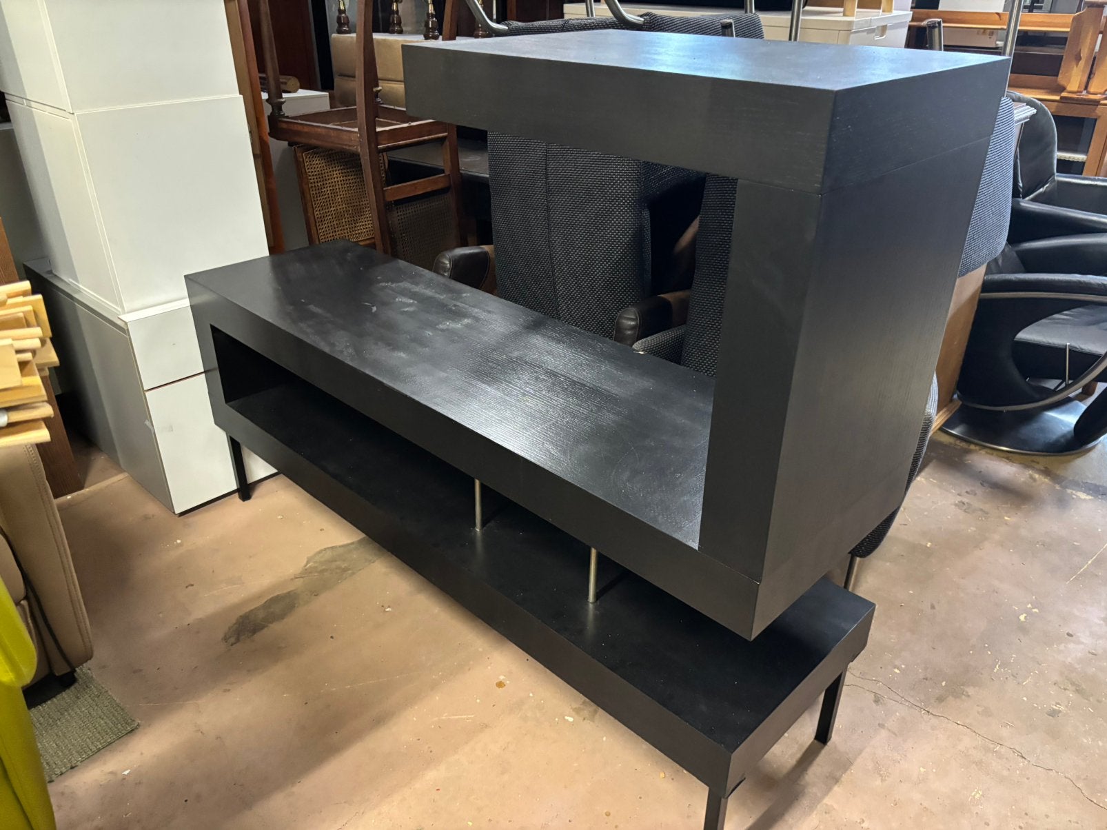 Design dressoir/tv meubel - 47x170x130H, 1025xe, 150 tot 200 cm, Ophalen of Verzenden, Zo goed als nieuw