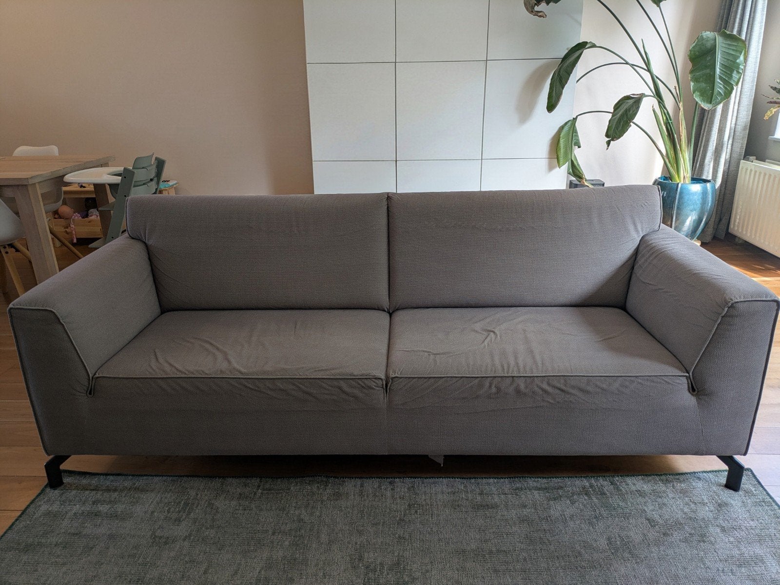 Comfortabele 3-zitsbank Henders & Hazel, Huis en Inrichting, Banken | Complete zithoeken, Ophalen, Zo goed als nieuw, Stof, Modern