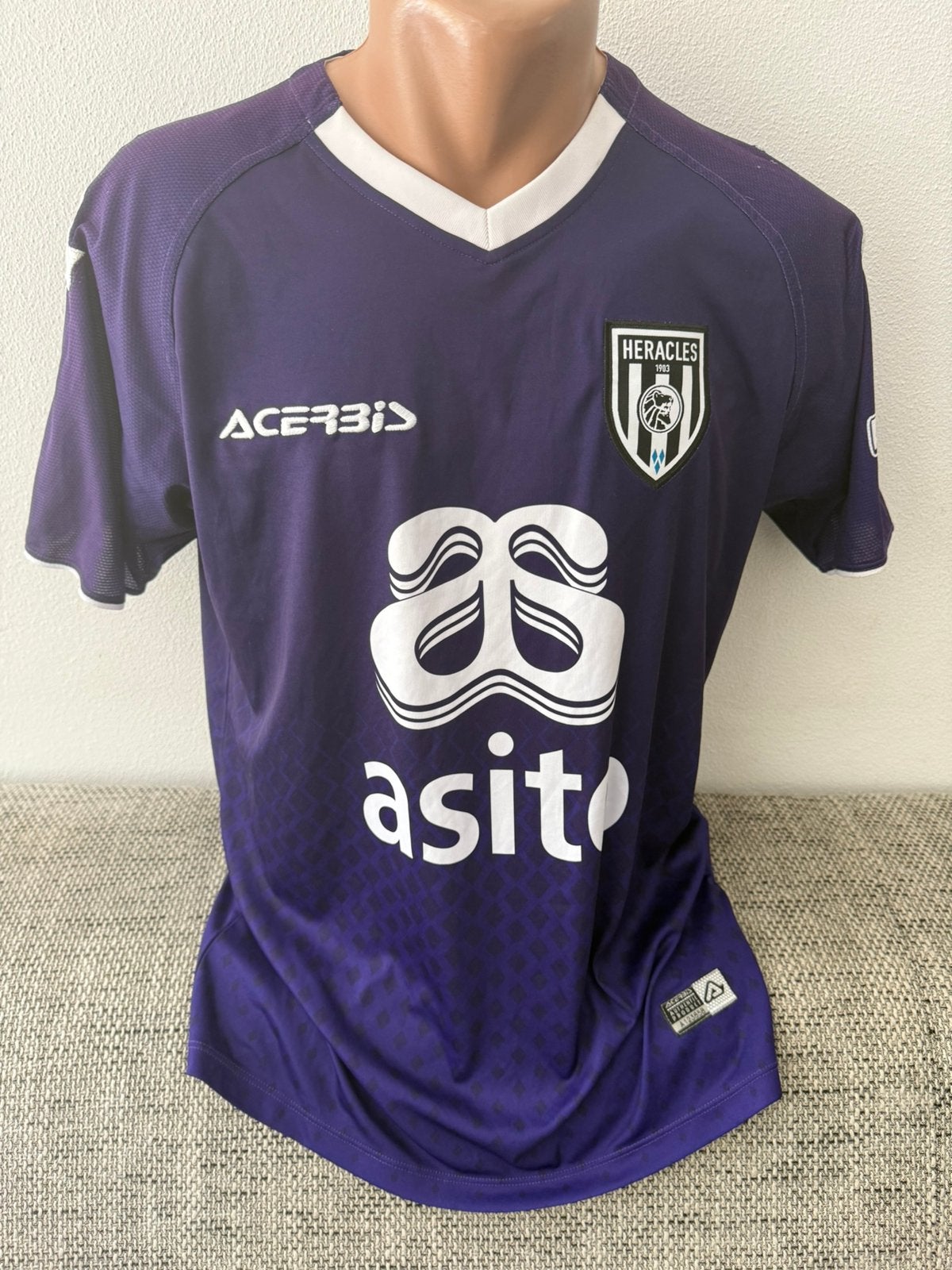 Heracles Almelo voetbalshit, Ophalen of Verzenden, Gebruikt, Overige binnenlandse clubs, Shirt
