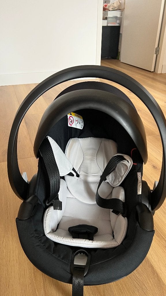 Autostoel Stokke BeSafe inclusief base, Gebruikt, Isofix, 0 t/m 13 kg, Ophalen