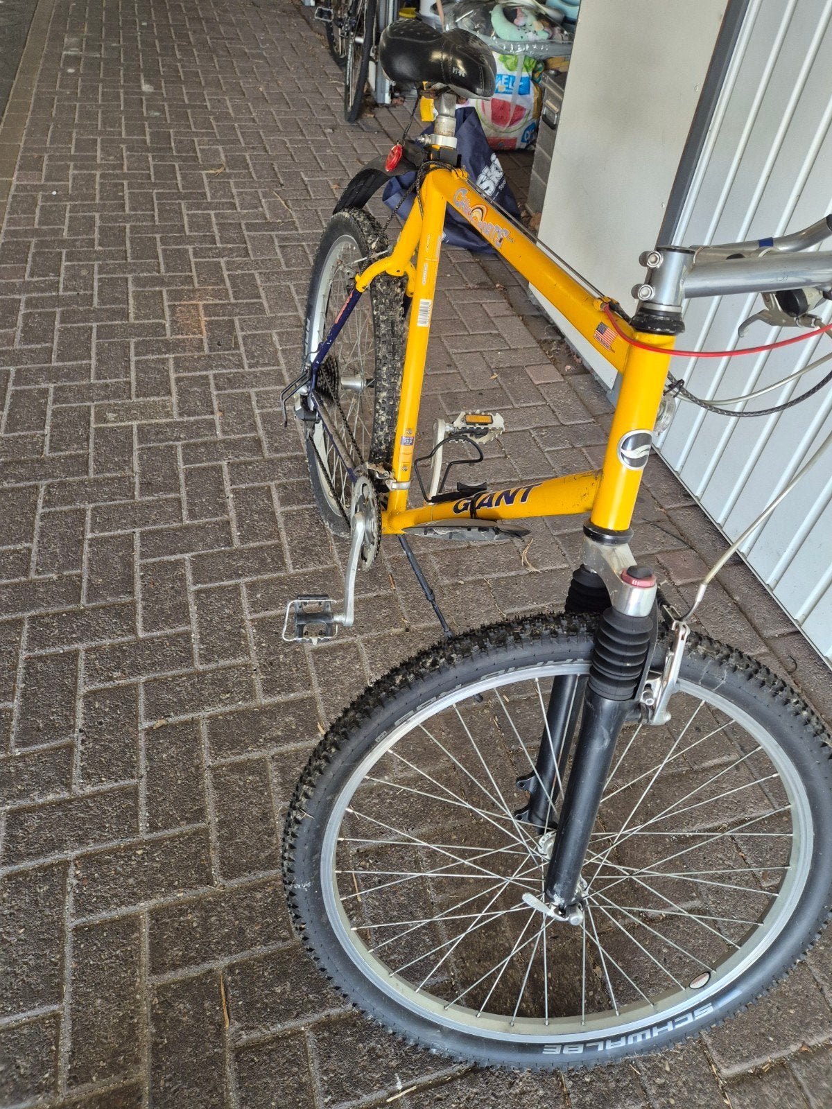 Giant Chicago Sport Mountainbike - Geel, Gebruikt, Hardtail, 53 tot 57 cm, Heren