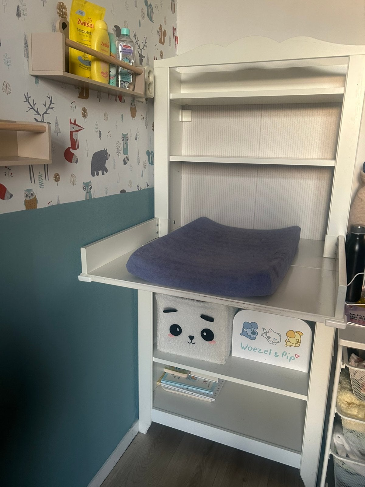 IKEA commode incl verkleedkussen, Ophalen, Gebruikt, Jongetje of Meisje