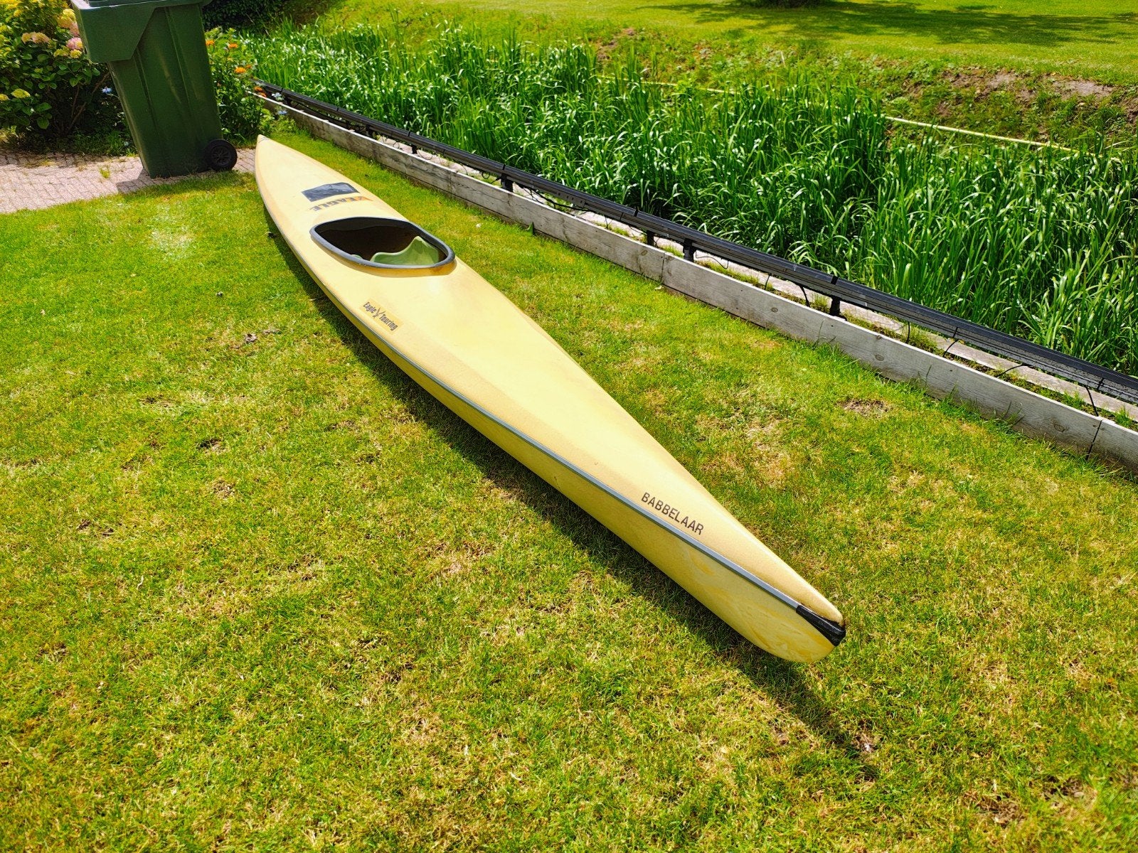 Eagle K1 Racing Kajak met peddel, Watersport en Boten, Kajaks, Ophalen, Gebruikt, 1-persoons