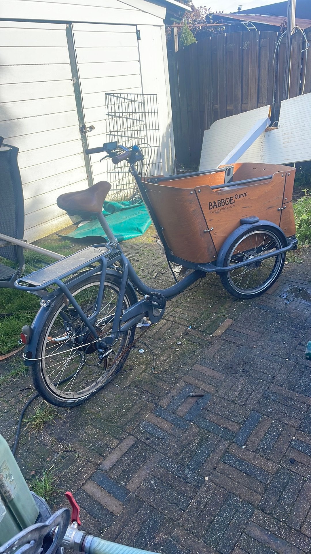 Baboo curve bakfiets, Ophalen, Zo goed als nieuw, Velgrem, 4 kinderen of meer