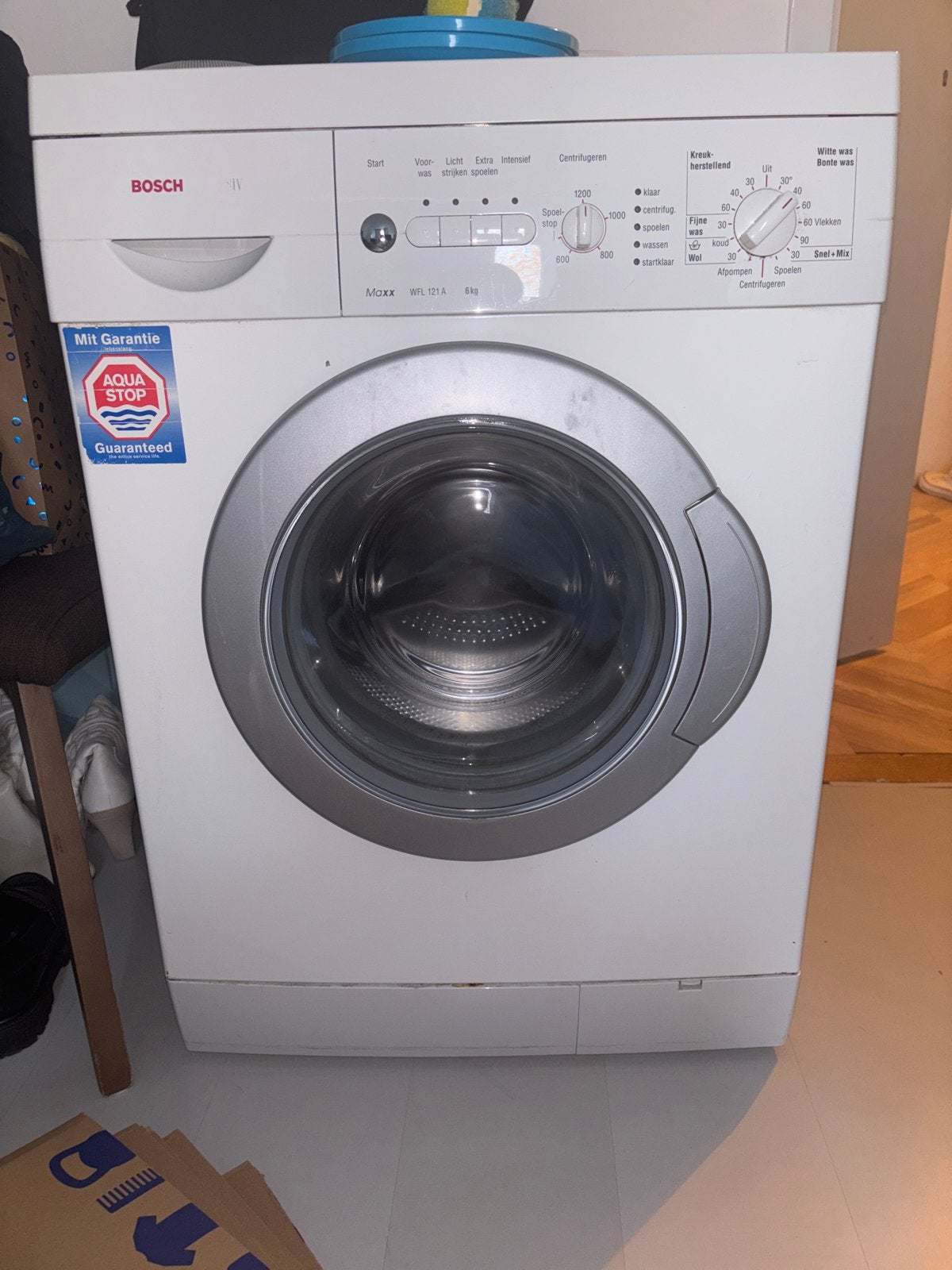 Bosch Wasmachine - centrifugeert niet - gratis ophalen, Ophalen, Gebruikt, Voorlader, Kort programma