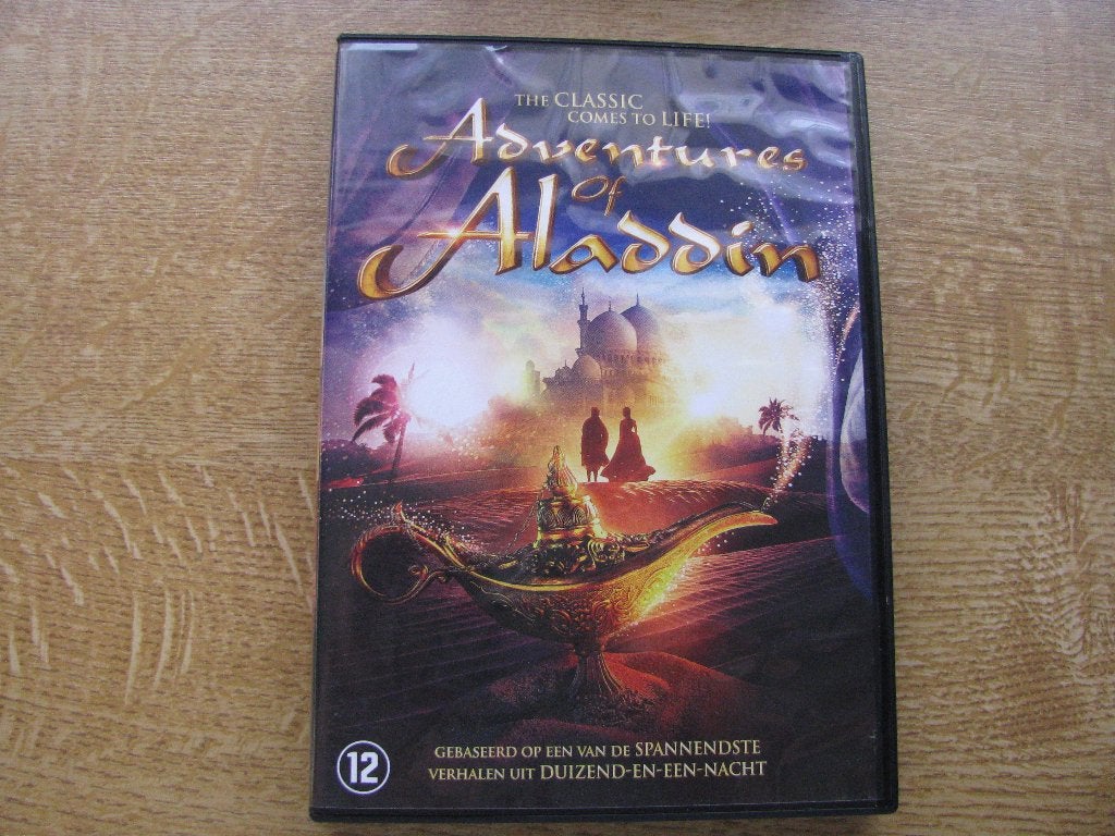 Adventures of Aladdin - 1001 nacht verhaal, Cd's en Dvd's, Engels, Vanaf 9 jaar, Ophalen of Verzenden, Zo goed als nieuw