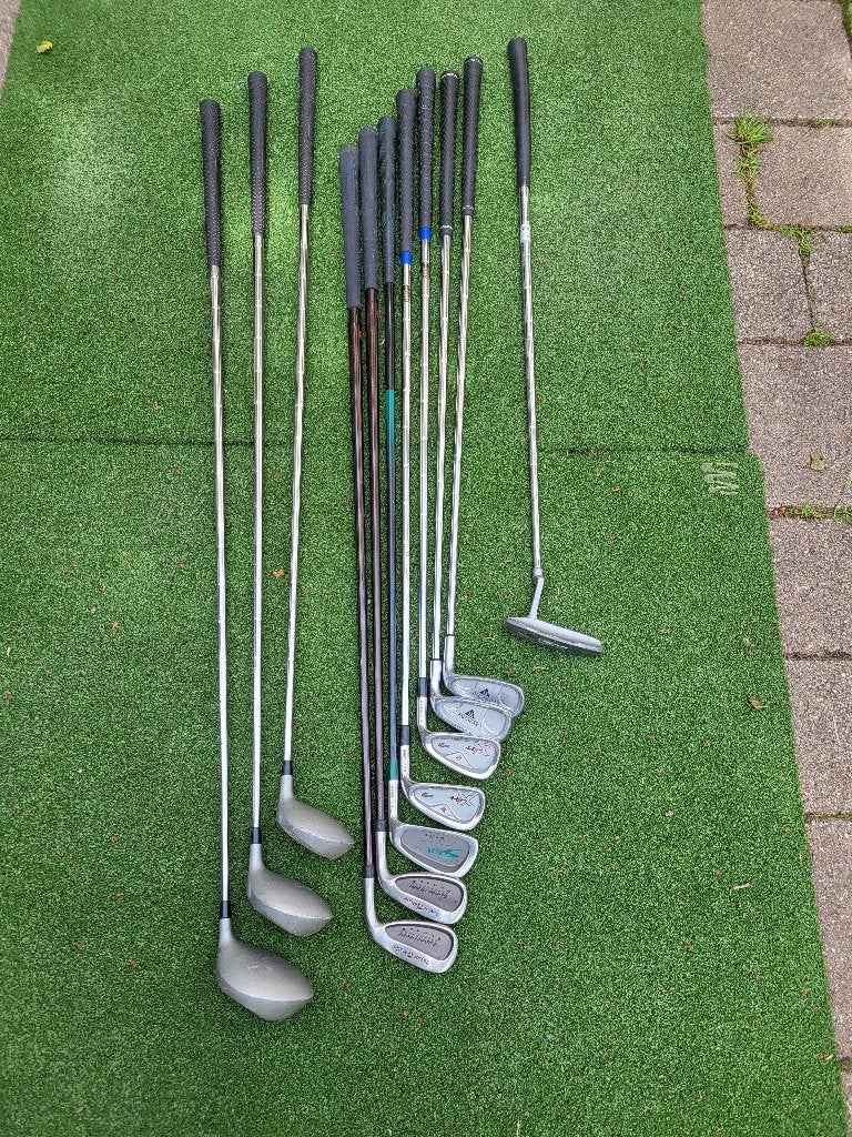 Golfset met tas – TaylorMade-Wilson-Dunlop – voor beginners, Ophalen, Gebruikt, Set, Overige merken