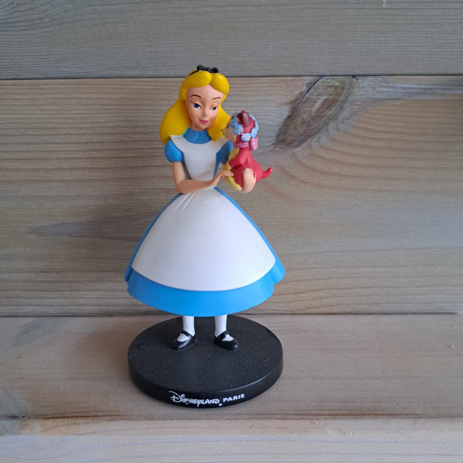 Disneyland Parijs beelden Alice in Wonderland, Ophalen of Verzenden, Overige figuren, Zo goed als nieuw, Beeldje of Figuurtje