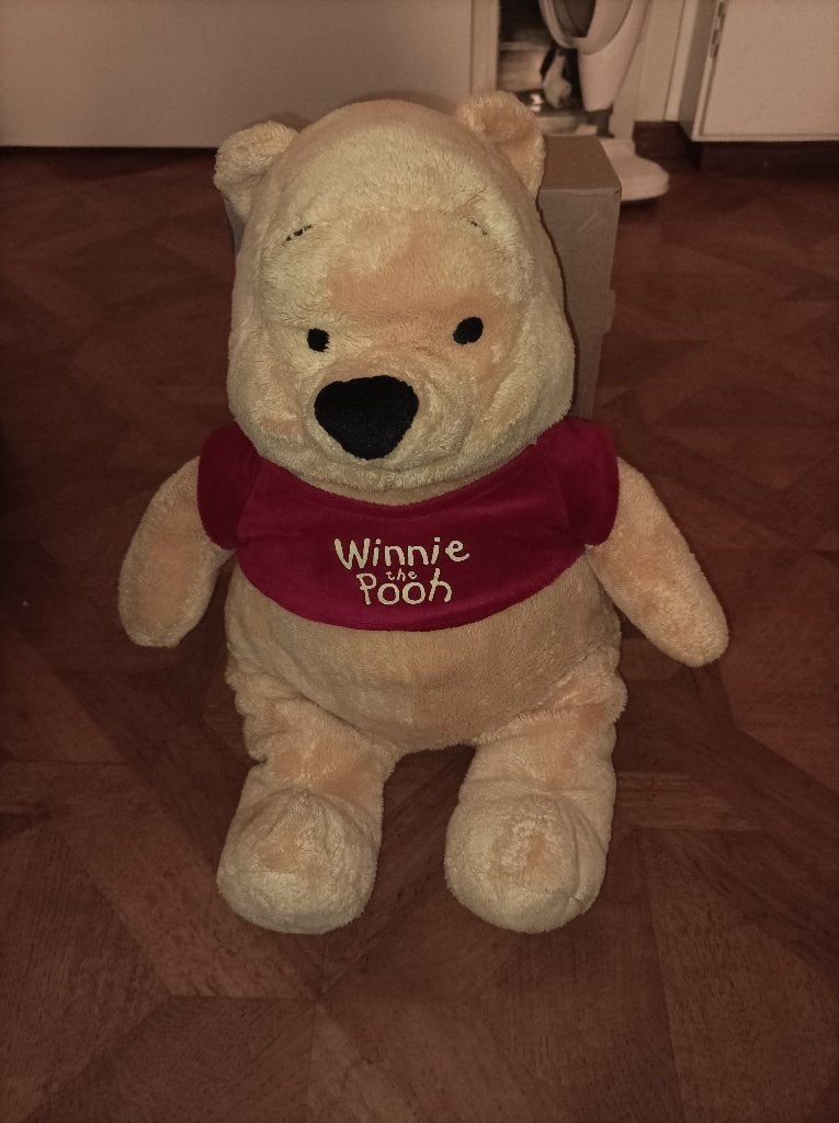 Disney Winnie the Pooh Winnie de Poeh knuffel 47cm, Ophalen of Verzenden, Winnie de Poeh of vrienden, Zo goed als nieuw, Knuffel