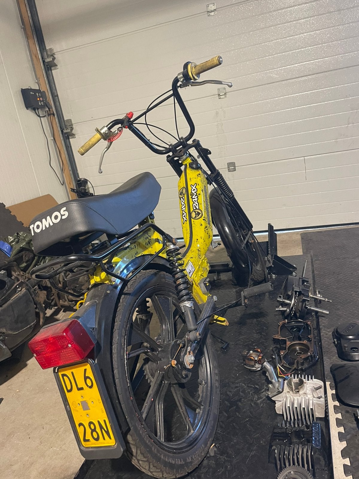 Tomos A35 geel kenteken – compleet project/opknapper, Ophalen, Zo goed als nieuw