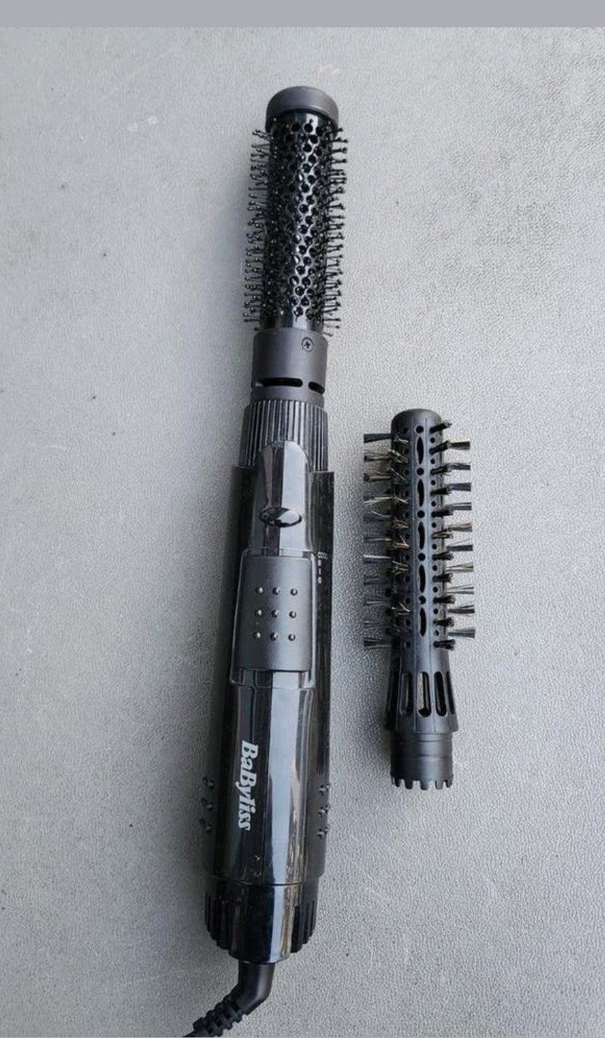 Babyliss Fohnborstel Stijltang In goed werkende staat., Ophalen of Verzenden, Zo goed als nieuw, Krultang of Stijltang