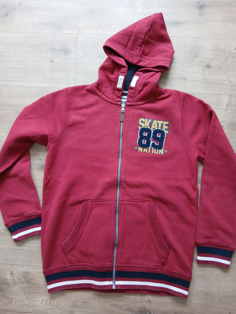 Skate Nation vest wijn rood 158/164, Ophalen of Verzenden, Trui of Vest