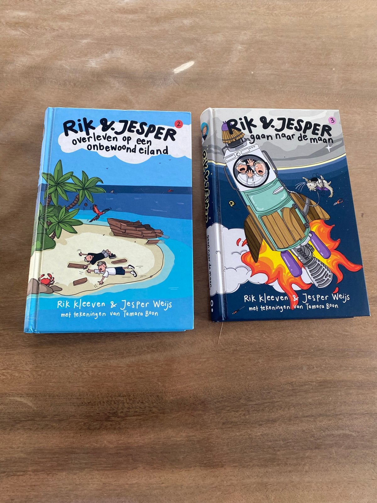 Rik & Jesper boeken, Ophalen of Verzenden, Zo goed als nieuw, Fictie