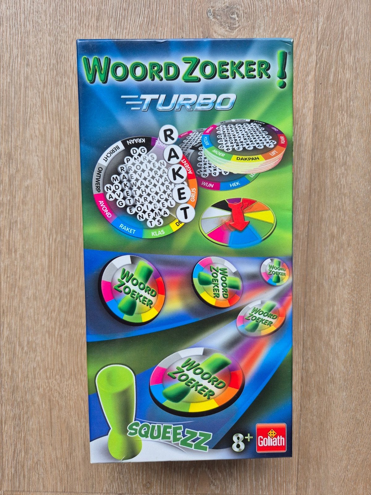 Woordzoeker! Turbo, Drie of vier spelers, Ophalen of Verzenden, Gebruikt, Goliath