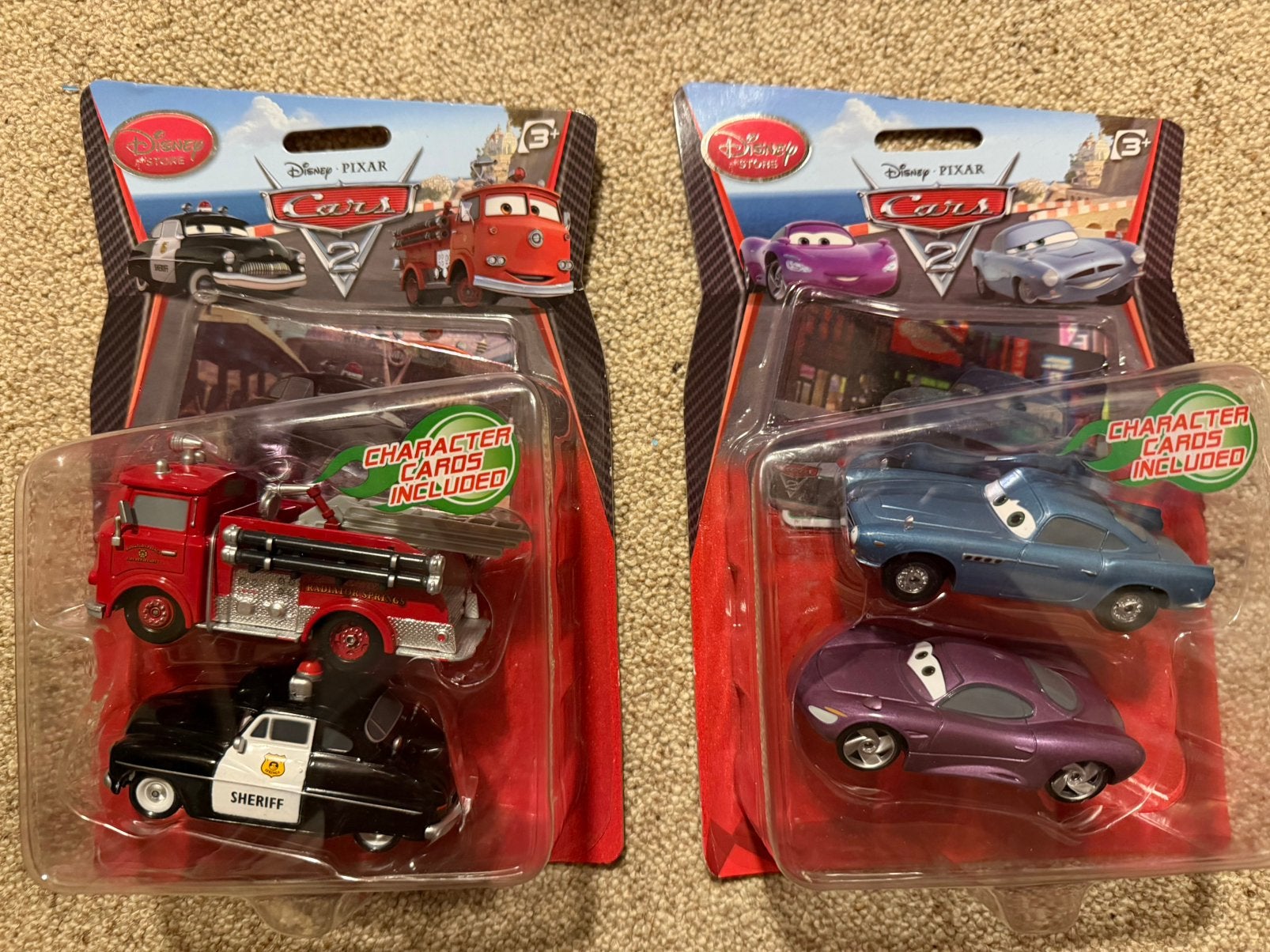 Cars 2 - Disney store exclusives, Kinderen en Baby's, Speelgoed | Speelgoedvoertuigen, Ophalen of Verzenden, Zo goed als nieuw
