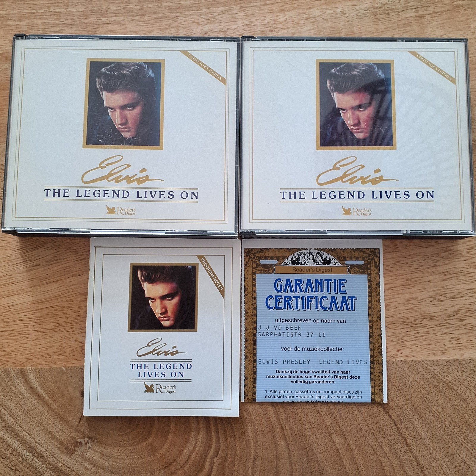 Elvis Presley the legend lives on (5 cd set), Boxset, Pop, Ophalen of Verzenden, Zo goed als nieuw