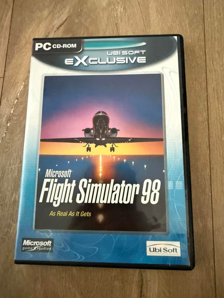 Microsoft Flight Simulator 98, 1 speler, Ophalen of Verzenden, Zo goed als nieuw, Vanaf 12 jaar