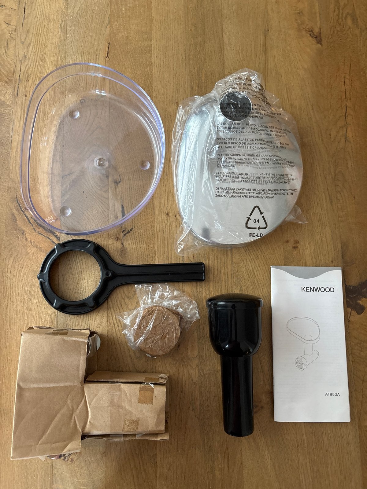 Kenwood AT950A Vleesmolen Accessoire voor Keukenmachine, Ophalen of Verzenden, Nieuw
