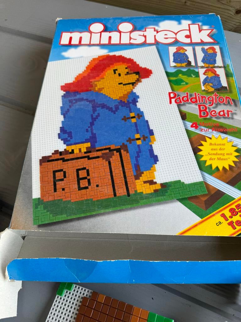 Ministeck Paddington Beer en extra doosjes, Ophalen of Verzenden, Gebruikt, Box-set