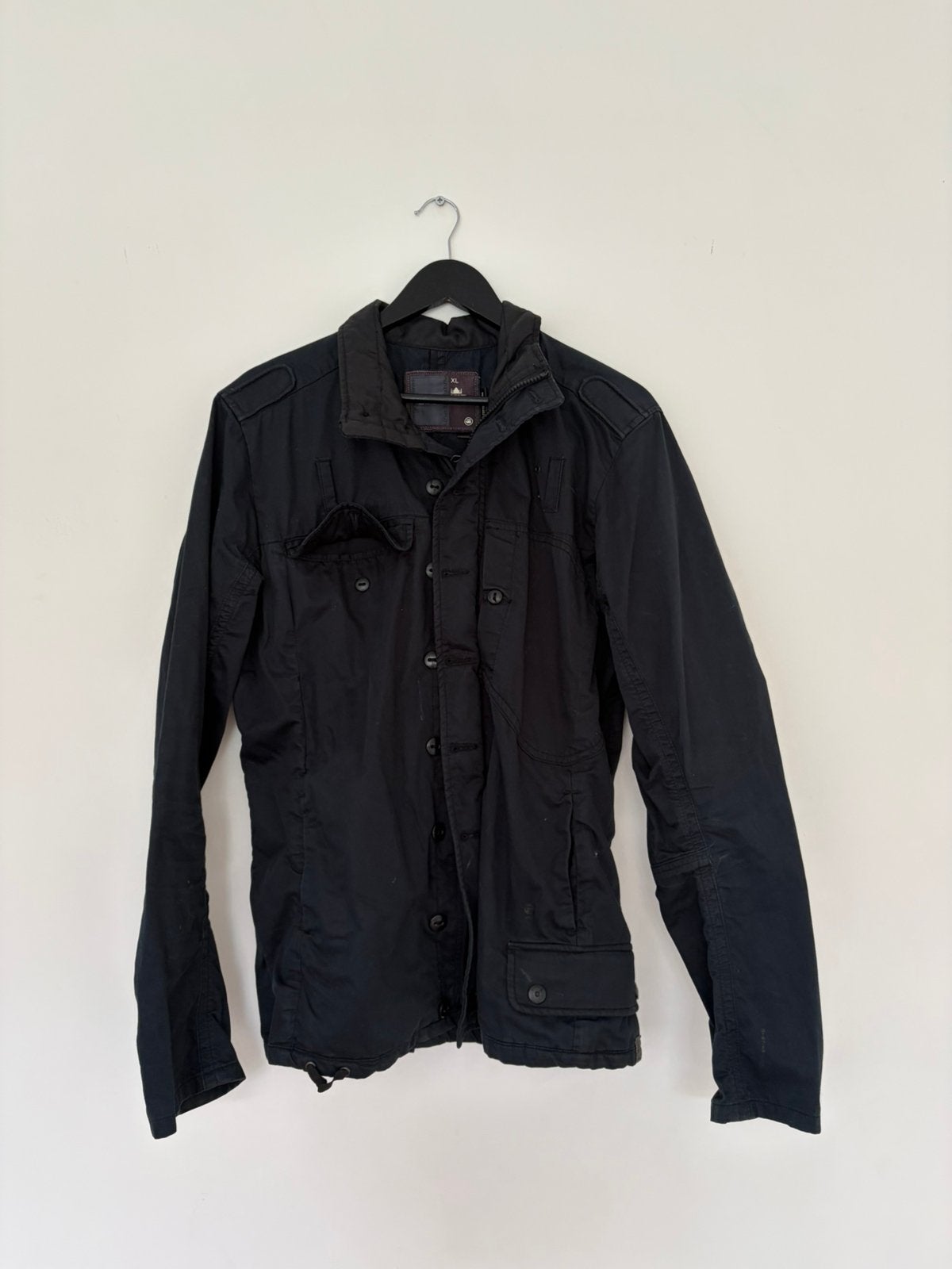 G-Star RAW Herenjas Maat XL, Ophalen of Verzenden, Zo goed als nieuw, Maat 56/58 (XL), Zwart