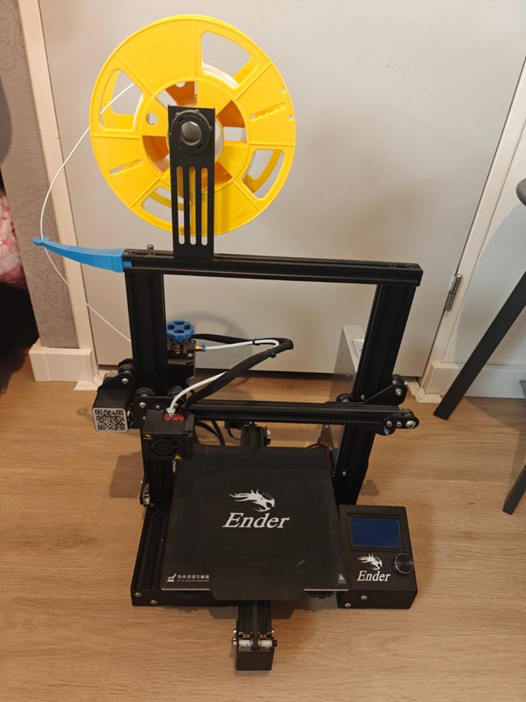 Creality Ender 3  3D-printer incl filament, Computers en Software, 3D Printers, Zo goed als nieuw, Filament, Ophalen of Verzenden