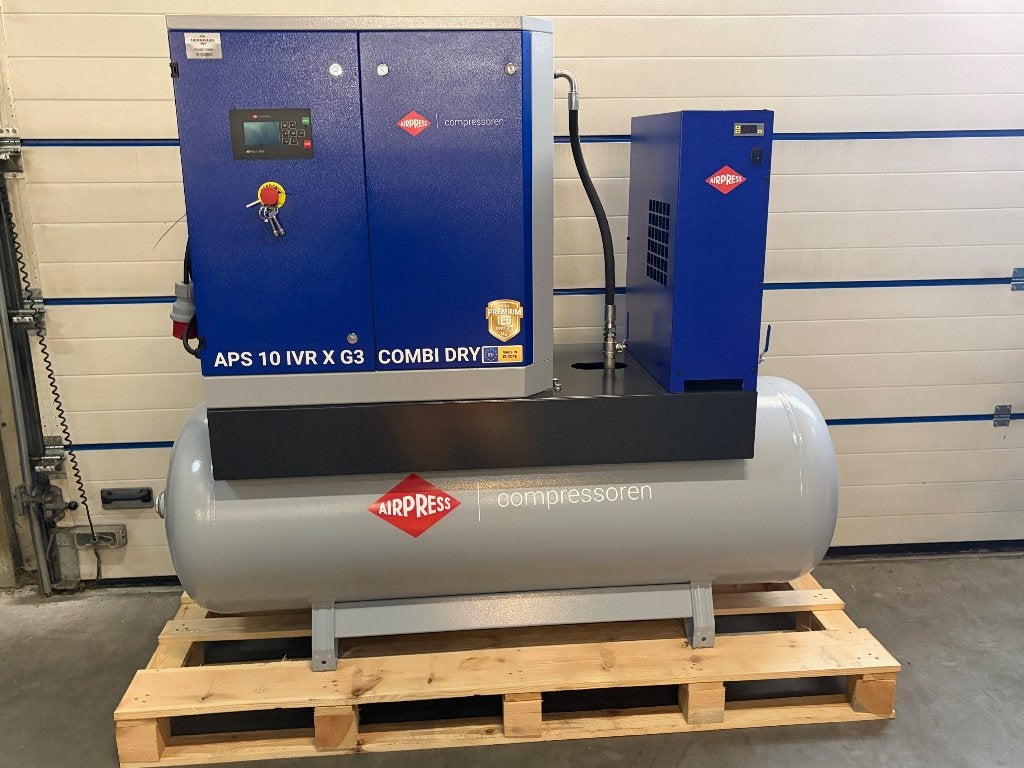 ACTIE AIRPRESS APS10 IVR G3 VARIABEL TOERENTAL 377-1250 L/M!, 800 liter/min of meer, Nieuw, Ophalen of Verzenden, Geluidgedempt