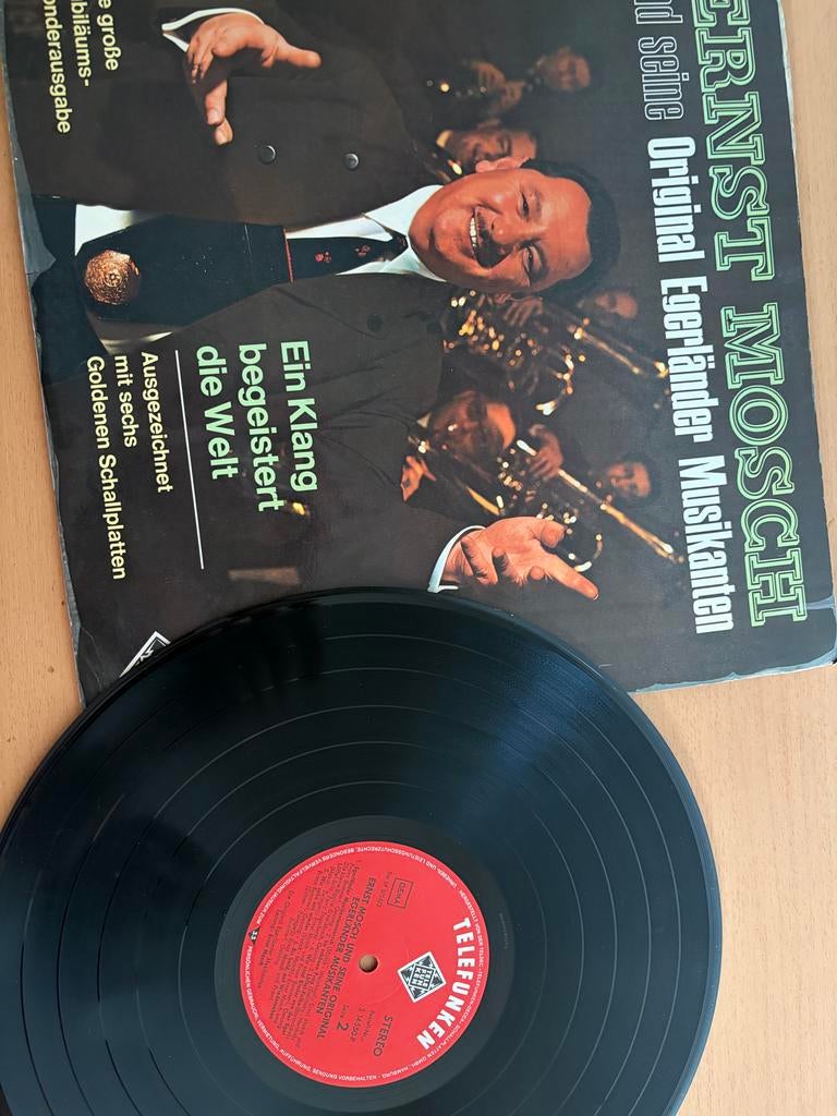 Ernst Mosch en zijn originele Egerländer Muzikanten LP, Ophalen, Gebruikt, 12 inch